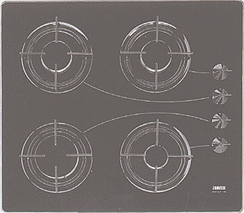 Pyta gazowa na szkle Zanussi ZGG 647 ICN