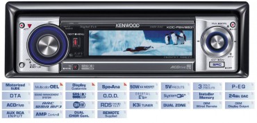 Radioodtwarzacz CD Kenwood KDC-PSW9531