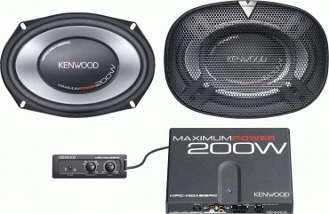 Subwoofer samochodowy aktywny Kenwood KFC-WDA69RC