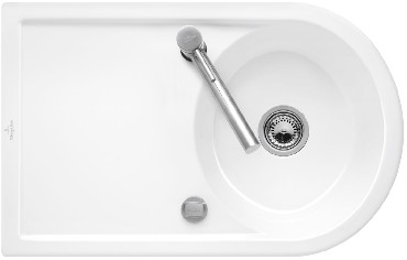 Zlewozmywak z ociekaczem Villeroy & Boch LAGORPURE 45 Classicline