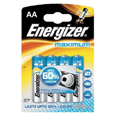 Baterie Energizer BATERIA ENERGIZER MAXIMUM AA LR6 /4 szt.