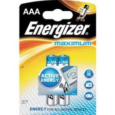 Baterie Energizer BATERIA ENERGIZER MAXIMUM AAA LR03 /2 szt.