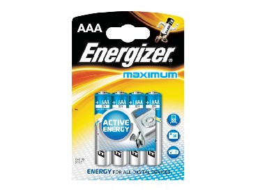 Baterie Energizer BATERIA ENERGIZER MAXIMUM AAA LR03 /4 szt.