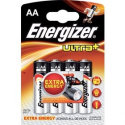 Baterie Energizer BATERIA ENERGIZER ULTRA+ AA LR6 /4 szt.