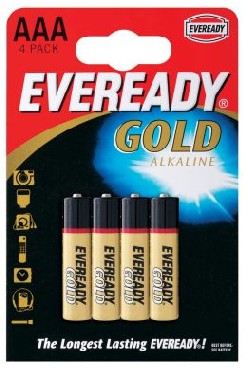 Baterie Energizer BATERIA EVEREADY GOLD AAA LR6 /4 szt.