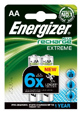 Akumulatorki Energizer AKUMULATOR ENERGIZER EXTREME (2300 mAh) AA /2 szt.