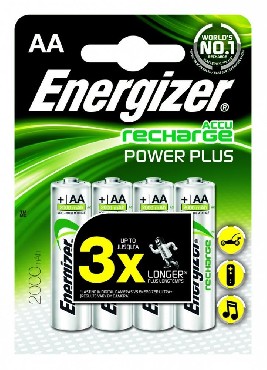 Akumulatorki Energizer AKUMULATOR ENERGIZER POWER PLUS (2000 mAh) AA /4 szt.