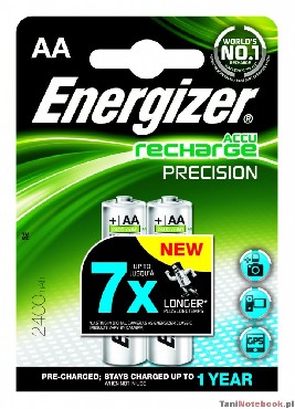 Akumulatorki Energizer AKUMULATOR ENERGIZER PRECISION (2400 mAh) AA/2 szt.