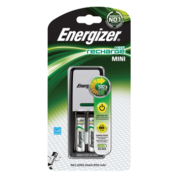 adowarka akumulatorkw Energizer ADOWARKA MINI + POWER PLUS (850 mAh) AAA/2 szt