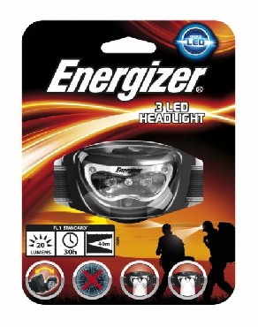 Latarka Energizer LATARKA HEADLIGHT 3 LED (BEZ BATERII)