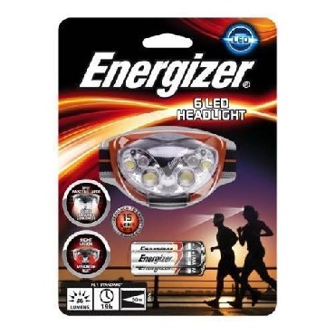 Latarka Energizer LATARKA HEADLIGHT 6 LED 3AAA