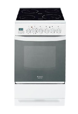 Kuchnia elektryczna z pyt ceramiczn Hotpoint-Ariston C 3V P6 (W) R /HA S