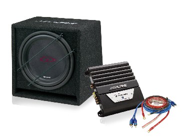 Subwoofer samochodowy aktywny Alpine SBG-12KIT