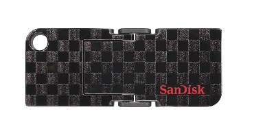 Przenona pami USB SanDisk DYSK USB 2.0 CRUZER POP 16 GB CHECKERBOARD