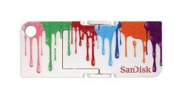 Przenona pami USB SanDisk DYSK USB 2.0 CRUZER POP 32 GB PAINT