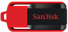 Przenona pami USB SanDisk DYSK USB 2.0 CRUZER SWITCH 4 GB