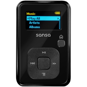 Przenony odtwarzacz mp3 SanDisk SANSA CLIP 4 GB FM czarna