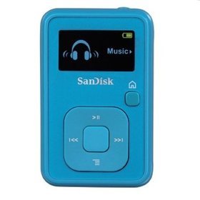 Przenony odtwarzacz mp3 SanDisk SANSA CLIP 4 GB FM teal