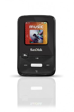 Przenony odtwarzacz mp3 SanDisk SANSA ZIP 4 GB FM czarna