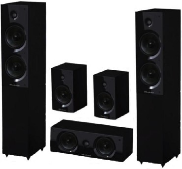 Zestaw gonikw kina domowego Wharfedale QUARTZ Q7/Q1/QC1