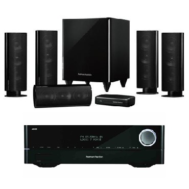 Zestaw amplituner z gonikami Harman-Kardon AVR 161 + HKTS 35 BQ