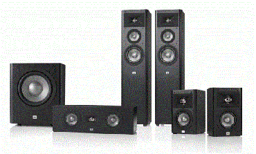 Zestaw gonikw kina domowego JBL STUDIO 2 PACK 270 5.1 BR