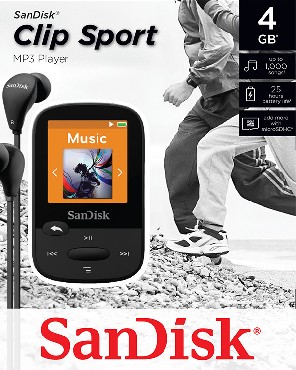 Przenony odtwarzacz mp3 SanDisk SDMX24-004G-G46K