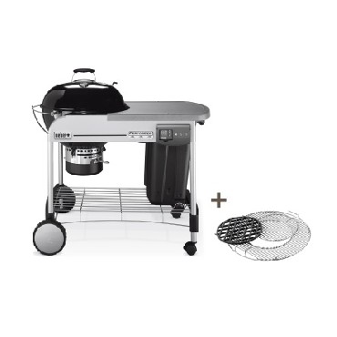 Grill wglowy Weber Perfomer Deluxe GBS Gourmet 57cm Czarny