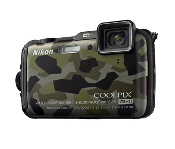 Aparat cyfrowy Nikon AW120 camouflage