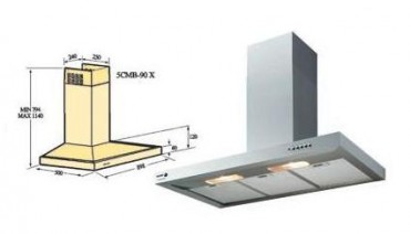 Okap kominowy Fagor 5CMB-90X