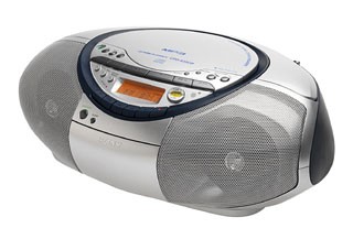 Radiomagnetofon z CD MP3 Sony CFD-S35CP