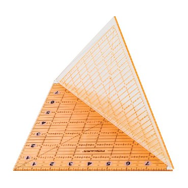 Linijka Fiskars Akrylowa linijka skadana - 8x8 cali