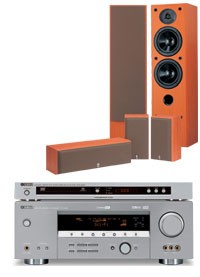 Zestaw kina domowego Yamaha RXV-457+ DVD-657+ NS-45+ NSP60