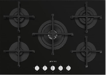 Pyta gazowa na szkle Smeg PV275N