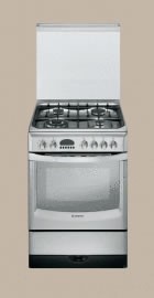 Kuchnia elektr. z pyt gazow Hotpoint-Ariston C 65S F8(X)