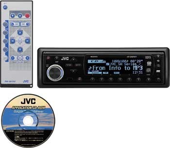 Radioodtwarzacz CD-MP3-WMA ze ster. zmieniaczem pyt JVC KD-SH9104