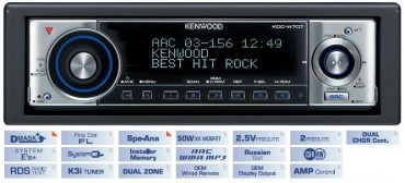 Radioodtwarzacz CD Kenwood KDC-W707Y