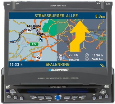 Zestaw nawigacyjny Blaupunkt IVDN-7004 Aspen + EX-V