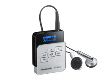 Przenony odtwarzacz mp3 Panasonic SV-SD310EG