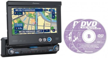 Radioodtwarzacz DVD z nawigacj Pioneer AVIC-X1BT + CN-DV70