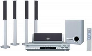 System kina domowego z nagrywark JVC QP-D27 + DR-M100