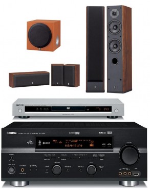 Zestaw kina domowego Yamaha RXN600+DVD559+NS8900+NSP8900+SW012