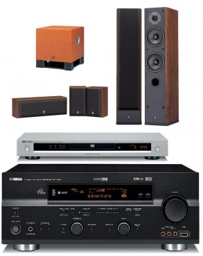 Zestaw kina domowego Yamaha RXN600+DVD559+NS8900+NSP8900+SW030