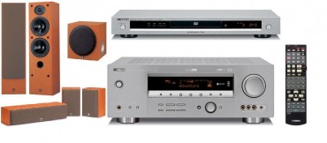 Zestaw kina domowego Yamaha RXV-459+DVD-559+NS-45+NSP60+YST-SW012