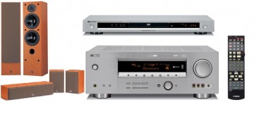 Zestaw kina domowego Yamaha RXV-459+DVD-559+NS-45+NSP60