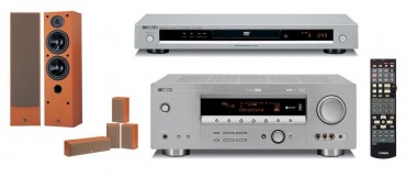 Zestaw kina domowego Yamaha RXV-459+DVD-559+NS-45+NSP70