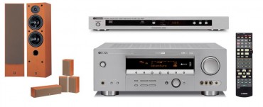 Zestaw kina domowego Yamaha RXV-459+DVD-657+NS-45+NSP70