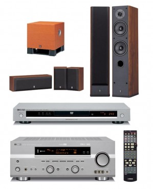 Zestaw kina domowego Yamaha RXV559+DVD559+NS8900+NSP8900+SW030