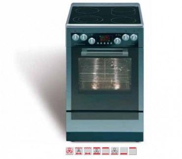 Kuchnia elektr. z pyt ceramiczn Mastercook KC 2483 X FUTURE