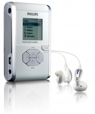 Mikroodtwarzacz MP3 z twardym dyskiem Philips HDD060